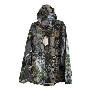 Nomad Mens Long Sleeve Hooded Full Zip Camouflage Cya Jacket Size XL